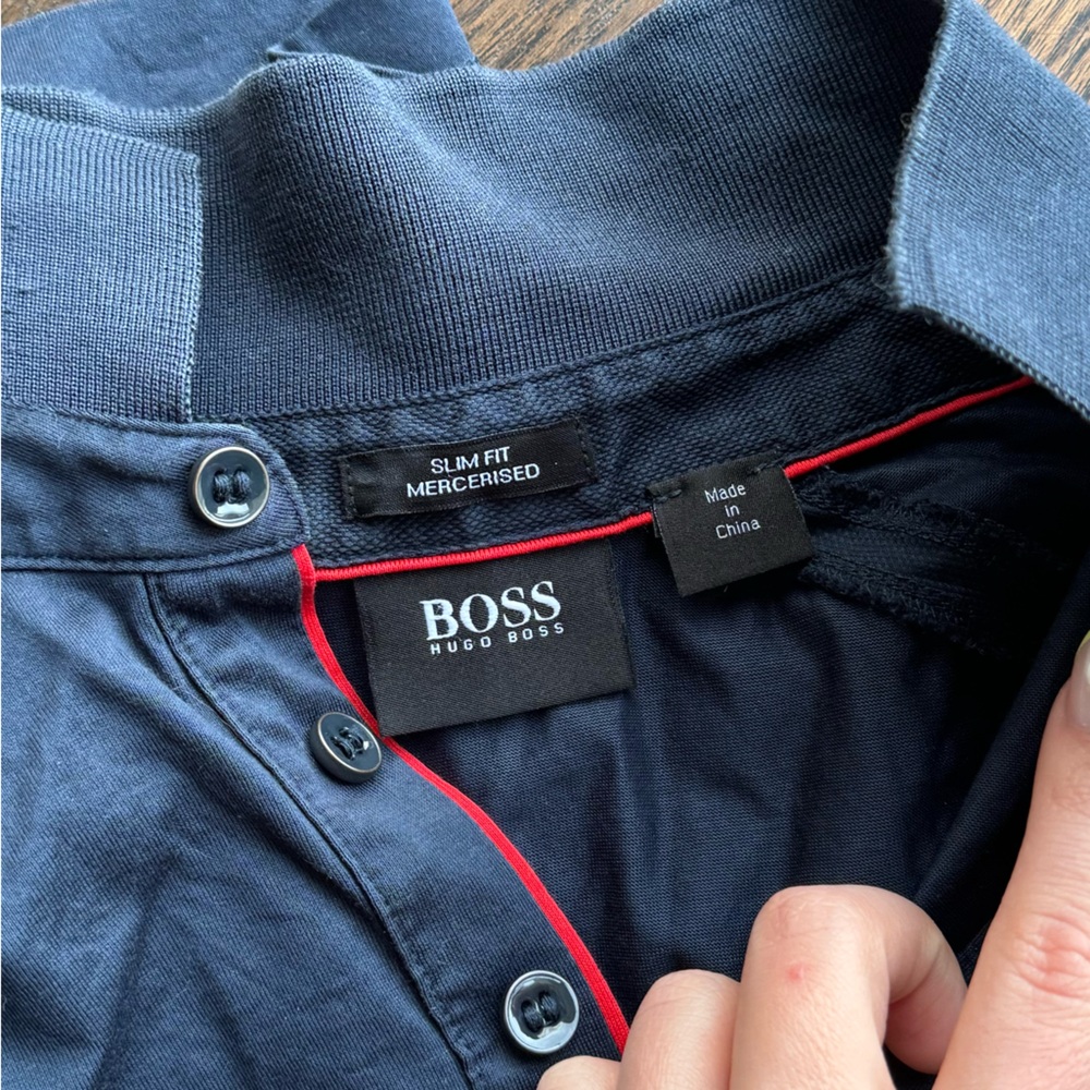 Hugo Boss Slim Fit Men’s Short Sleeve Polo